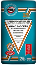 Клей для плитки Юнис